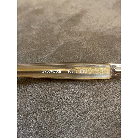 Sophia Loren M246 168 Eyeglasses Sunglasses Frames Brown Gold Round Full Rim 120 - Picture 5 of 8